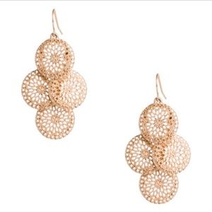 Axelle Chandelier Gold Earrings
